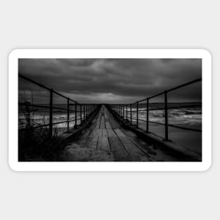 Blyth Jetty Pier Sticker